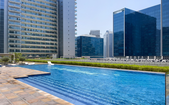 Апартаменты Damac Vera 1br With Downtown & Burj Khalifa View