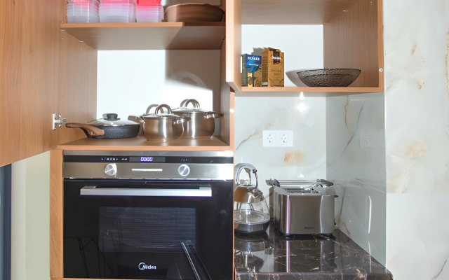 V centre Sochi 10 minut do morya AK Arhitektor chetirehmestnie komfort modern Apartaments