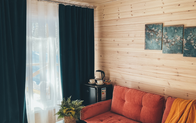 Шале Хвоя однокомнатное с видом во двор