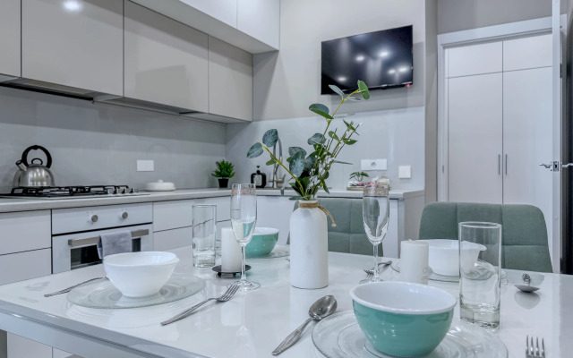 Квартира Green FOX в центре – 3 кровати и рабочие места