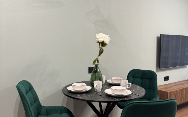 Квартира премиум Green FOX от дизайнера с видом на Волгу