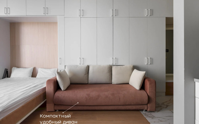 Апартаменты Москва Сити уютная студия 58 этаж