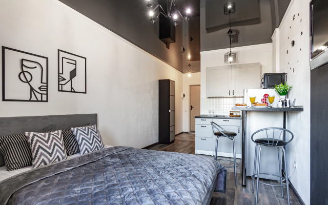 Квартира студия с балконом