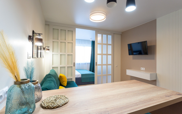Apartamenty morent s dizaynerskim remontom v ZHK «Frukty» Apartments