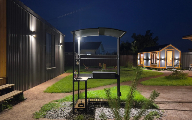 Частный дом с баней на дровах загородный