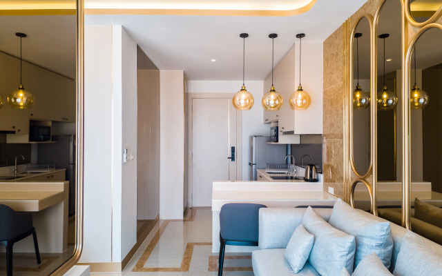 Studiya v Bellevue Lagoon Apartment