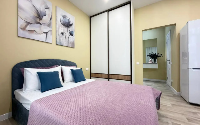 Апартаменты Уютная Студия для Трёх Гостей