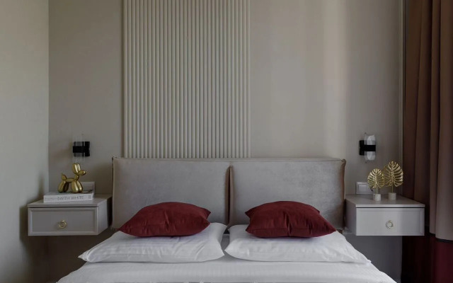 Квартира двухкомнaтная с дизaйнepcким рeмoнтoм