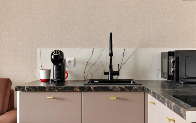 Studiya Bordo Flat in Abrikosovo residential complex