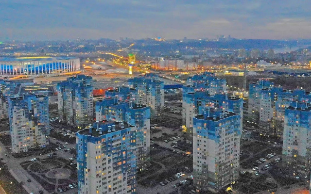 Квартира В 7 Небе Центр Берег Волги