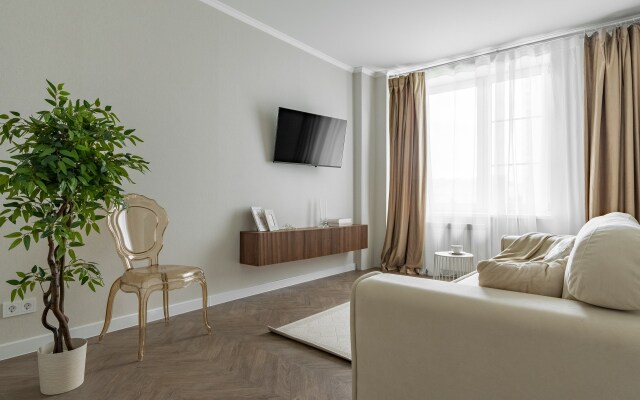 S dvumya konditsionerami i stilnym remontom Apartments
