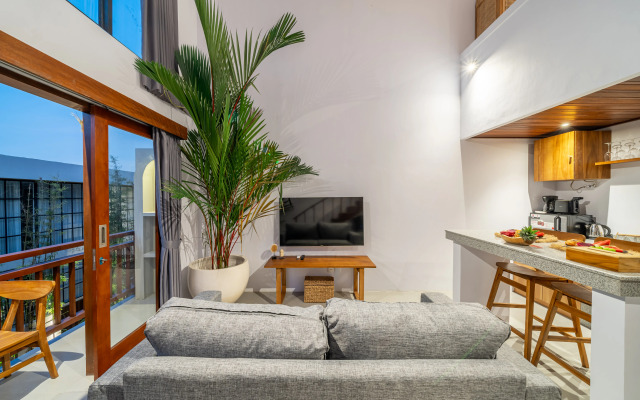 Tropicheskiy Taunkhaus ryadom s Plyazhem, 1 Spalnya, Town Seseh 1 Villa