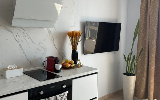 S Sovremennym Dizaynom I Mebelyu Flat