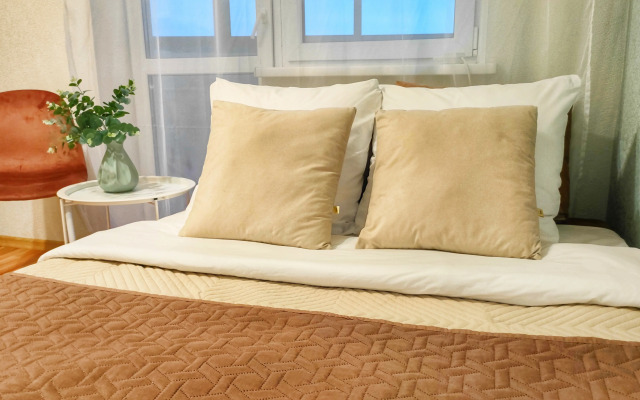 Апартаменты просторные у Аквапарка с видом на Уральские горы