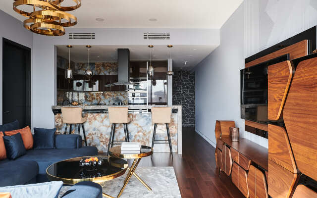 GM Apartments Shikarnaya Dvushka v Moskva Siti v Bashne Oko Flat