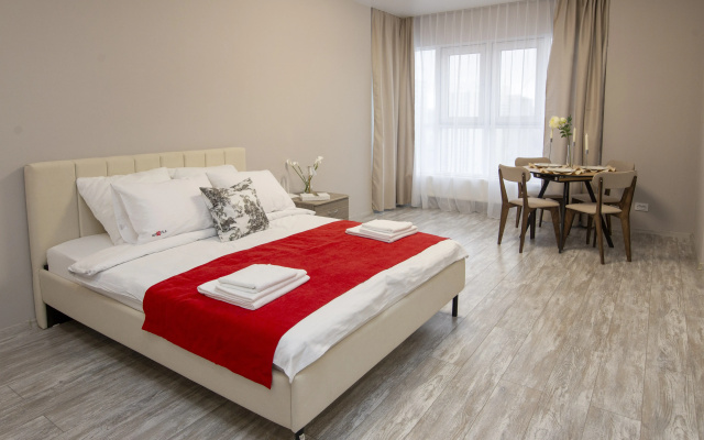 Квартира студия 48,3 м² 2 кровати