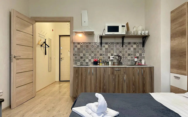 Апартаменты Студия Mетро Площадь Мужества 10 Минут Пешком