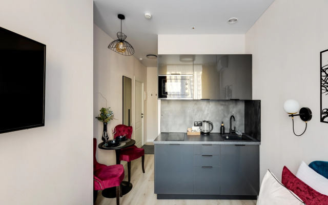 Апартаменты Квартира студия OCEAN SUNSET, Берёзовая аллея 19к3