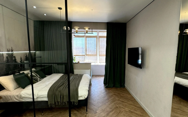 Квартира Студия Сильва Стильная с Уютным Дизайном