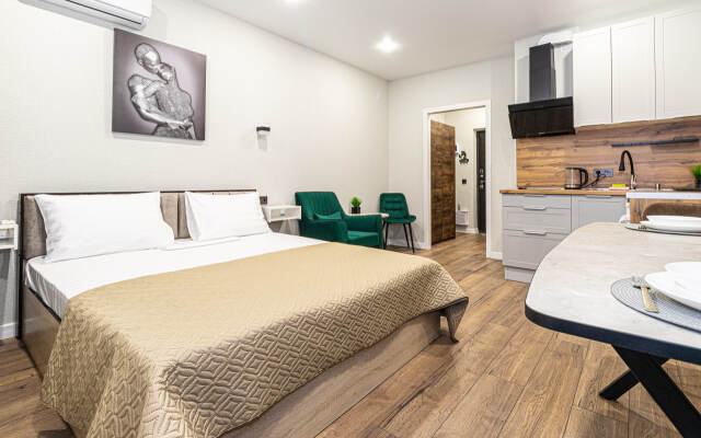 Апартаменты Дизайнерская Студия в ЖК Самолёт