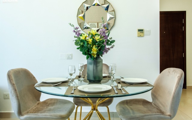 bnbmehomes | Elegant Apt In Al Barsha South-613 Apartments