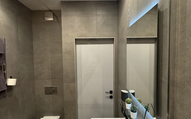 Апартаменты Двухуровневая студия с захватывающим видом на город