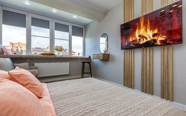 Mestechko u ozera Flat