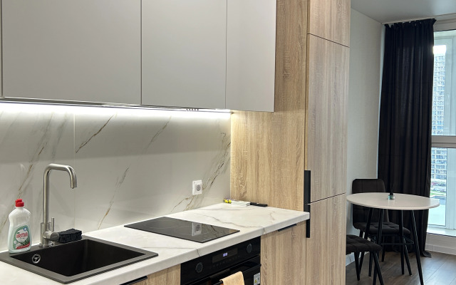 Апартаменты Уютная светлая студия в ЖК Минск-Мир