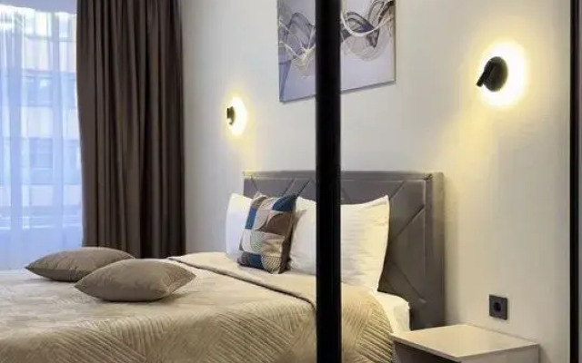 Апартаменты двухкомнатные на улице Марины Цветаевой 7