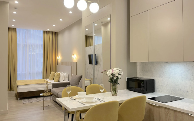 Апартаменты inSochi с видом на Навагинскую N434