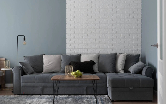 Квартира Просторная двухкомнатная квартира с уютным двором