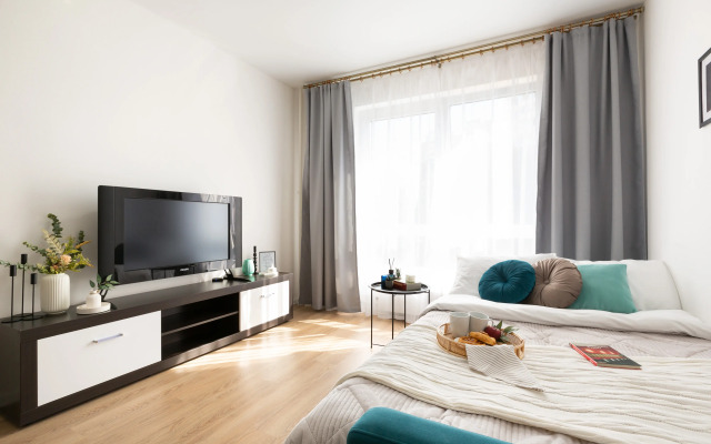 Апартаменты GOSTIO студия в ЖК Дмитровский Парк метро Яхромская