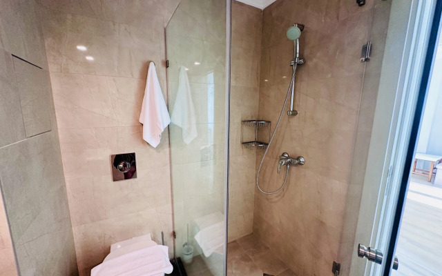 Апартаменты с видом на море рядом с пляжем