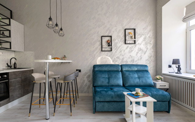 Квартира Дизайнерская Grey Room у Невского проспекта