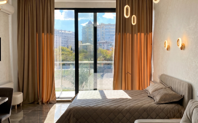 Apartamenty Absolutno novyj apartament v 50 metrah ot mora