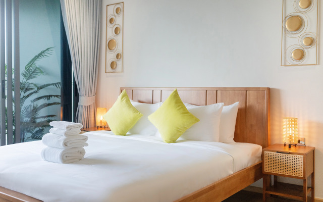 Апартаменты 2-к в Laguna 5 минут до пляжа