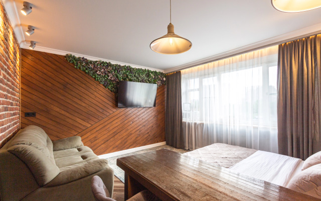Avtorskie s sezonnym bassejnom i zonoj barbekyu Apartment