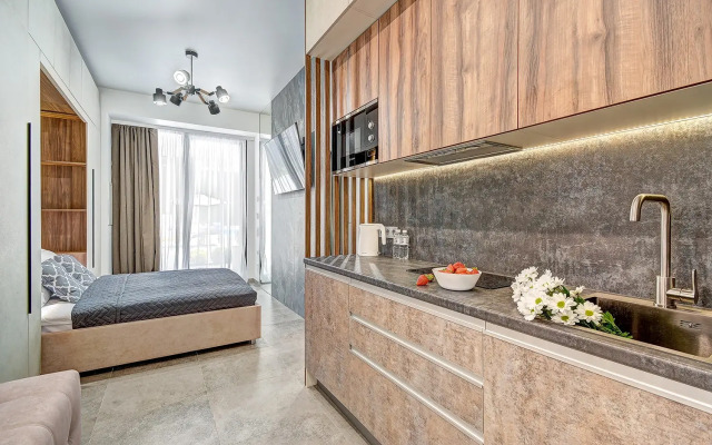 Apartments №76  s podogrevaemym basseynom  Deputatskaya 10 G