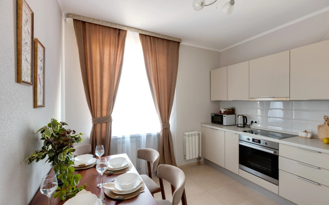 Квартира Уютная двухкомнатная рядом с метро Окская и МЦД Вешняки