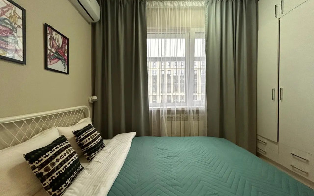 Апартаменты Студия Алма с  прекрасным видом на город