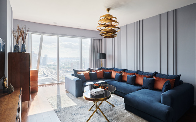 GM Apartments Shikarnaya Dvushka v Moskva Siti v Bashne Oko Flat