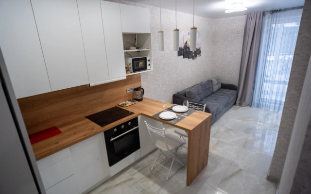 Euro Studio in an Elite ZHK 1 Apartments