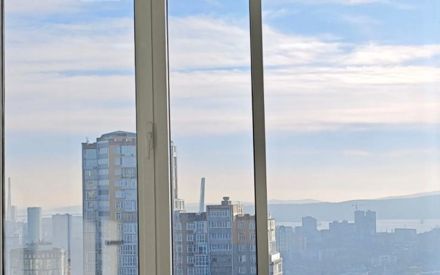 Квартира в центре города с видом бухту Золотой рог