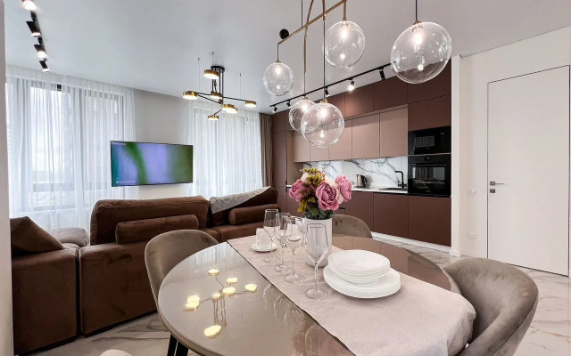 Квартира Дизайнерская Евро 2ка Sunvilles в Савин Хаус