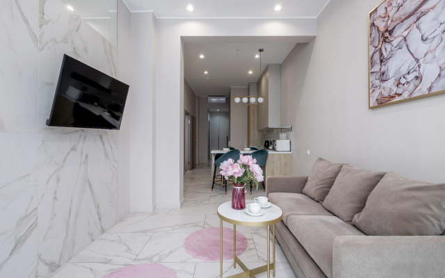 Апартаменты Mirror с отдельной спальней