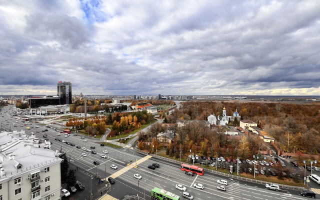 Квартира 2-х комнатная с панорамным видом на Казань