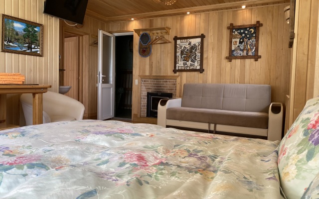 Частный дом с сауной и с зоной барбекю