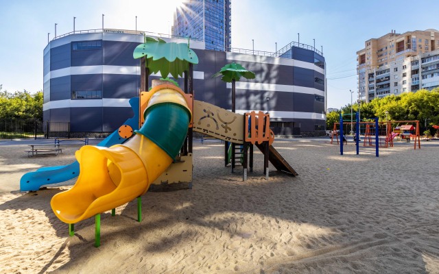 Однокомнатные апартаменты Stepanenkov с видом на город на Белинского 177а/3