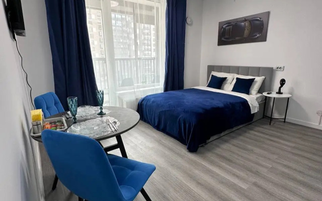 Апартаменты стильная студия у метро Большевиков