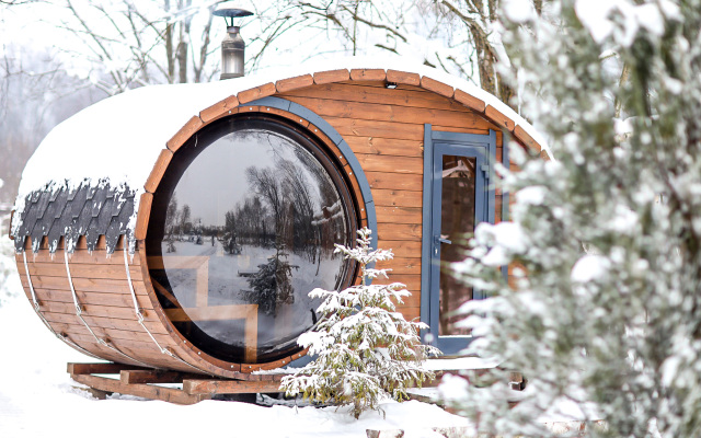 Глэмпинг А у реки